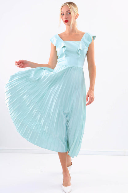 SATIN DRESS