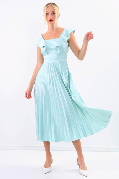 SATIN DRESS