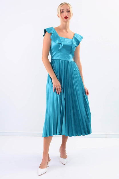 SATIN DRESS