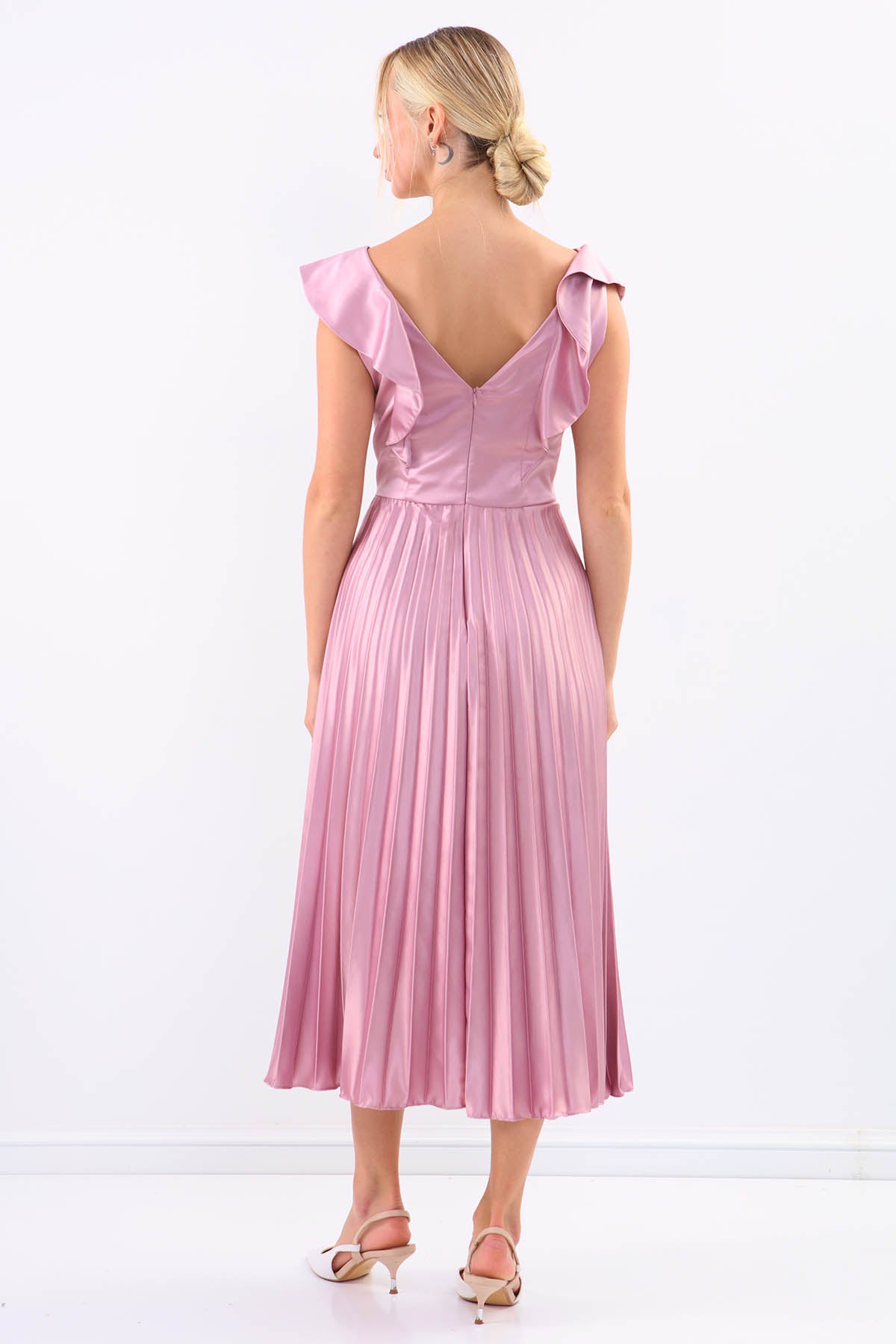 SATIN DRESS