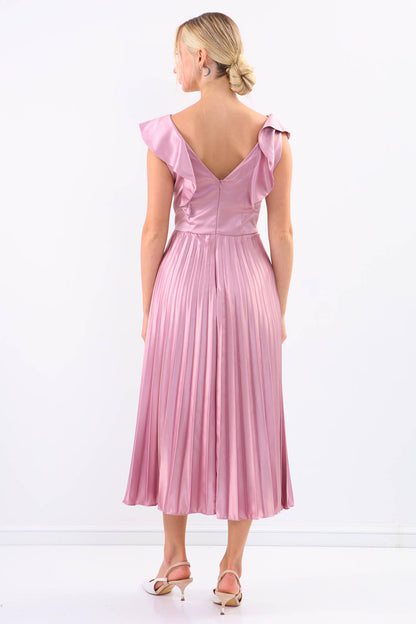 SATIN DRESS