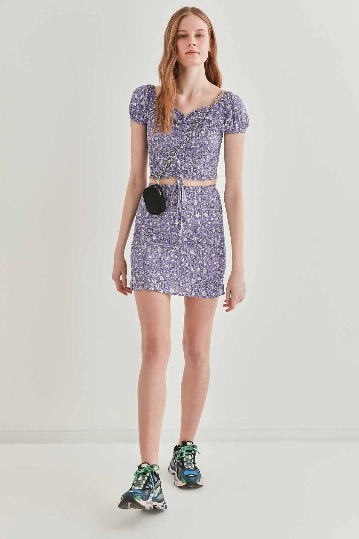 COMPLETE COILED NARROW SKIRT