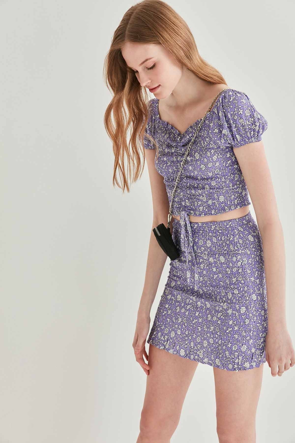 COMPLETE COILED NARROW SKIRT