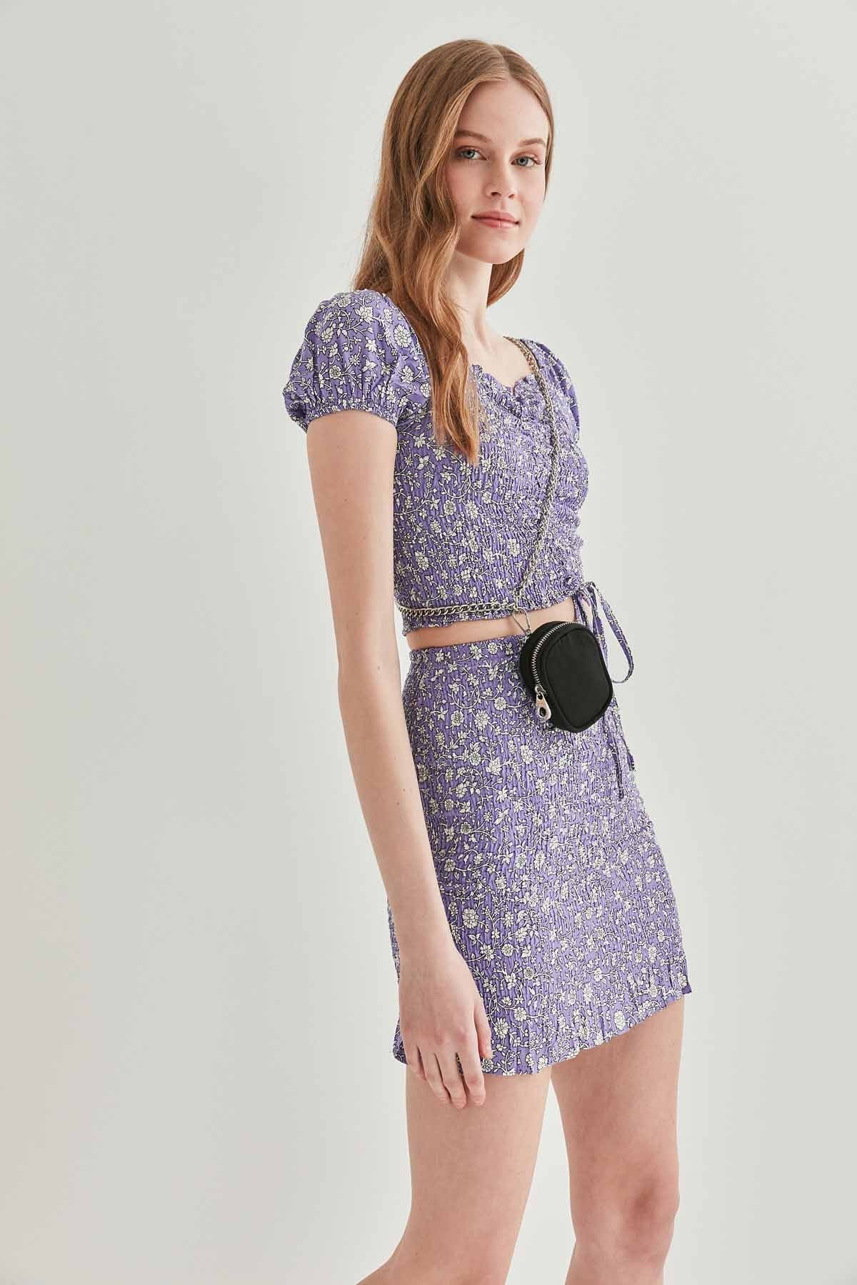 COMPLETE COILED NARROW SKIRT