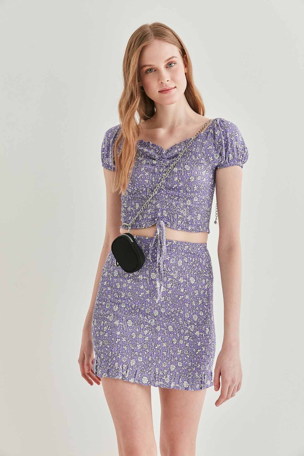 COMPLETE COILED NARROW SKIRT