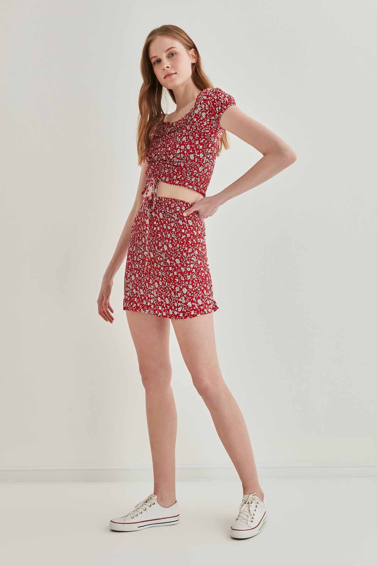COMPLETE COILED NARROW SKIRT