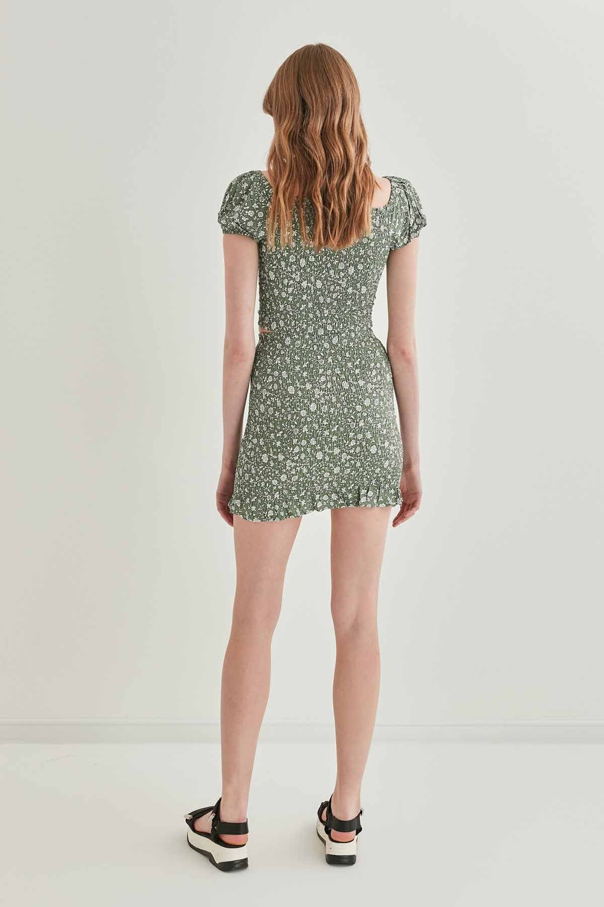 COMPLETE COILED NARROW SKIRT