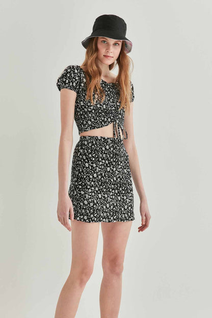 COMPLETE COILED NARROW SKIRT