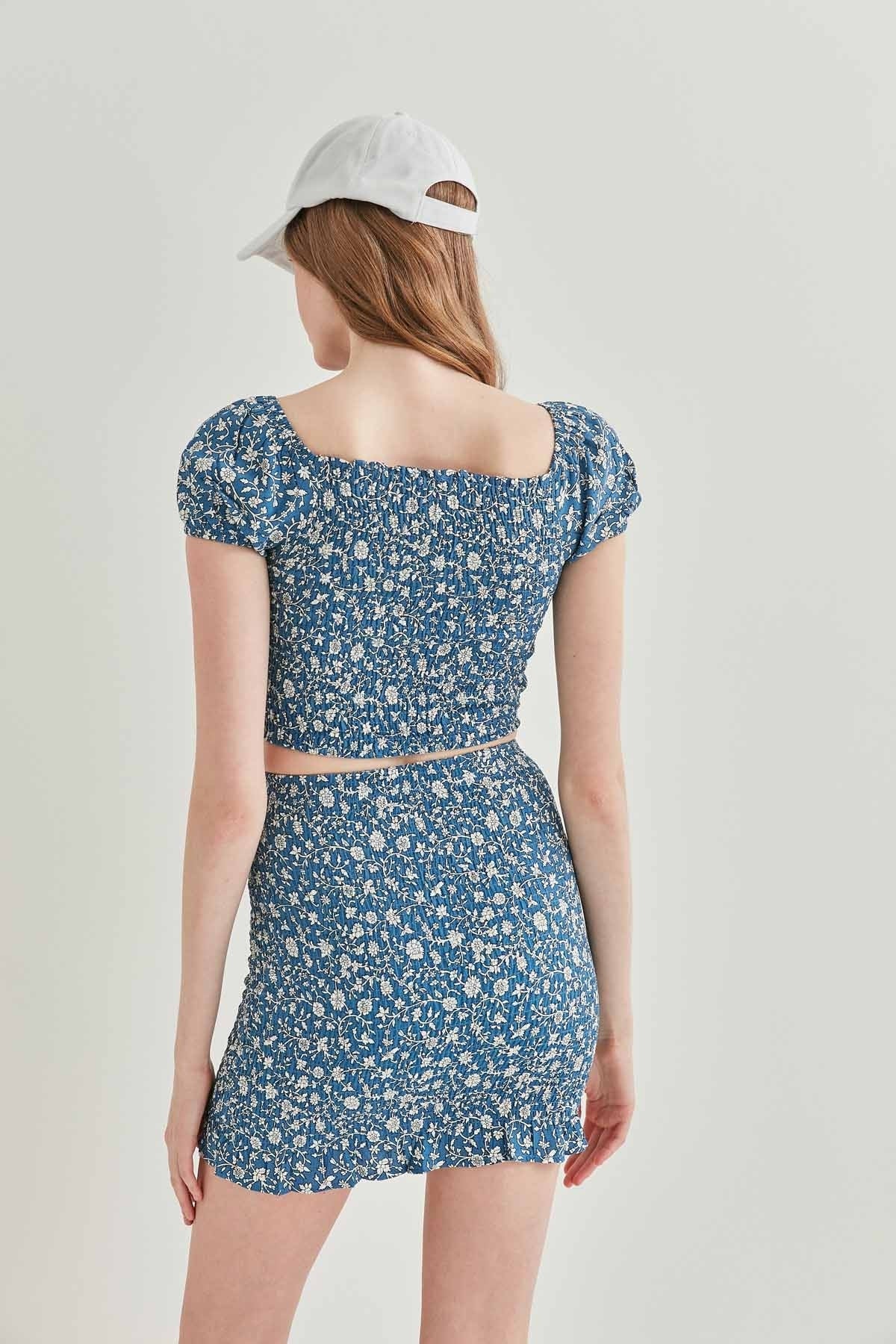 COMPLETE COILED NARROW SKIRT