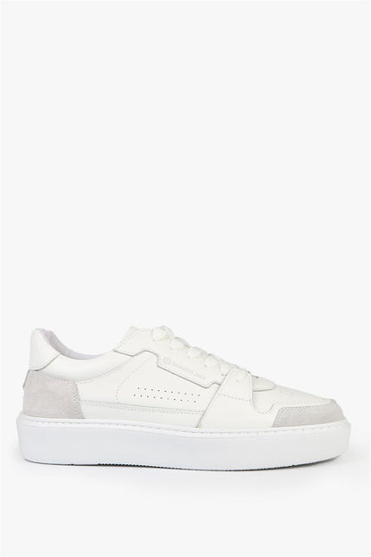 Honor Genuine Leather White Men's Shoes