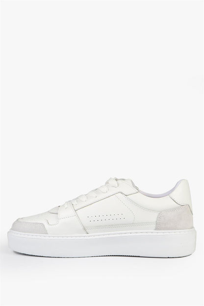 Honor Genuine Leather White Men's Shoes