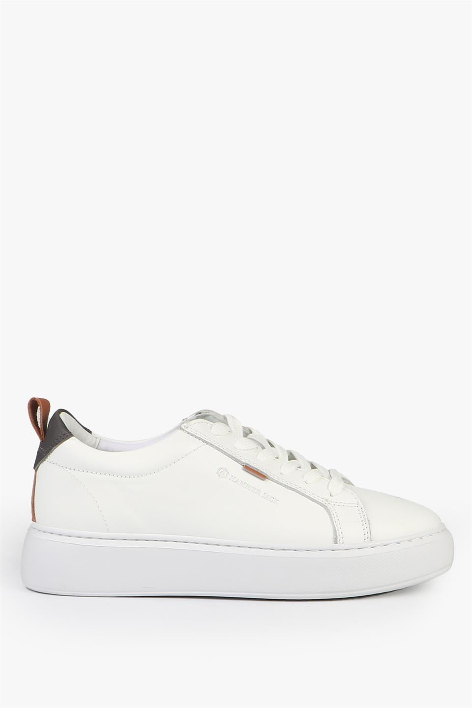 Real Leather Maringa White Women's Shoes