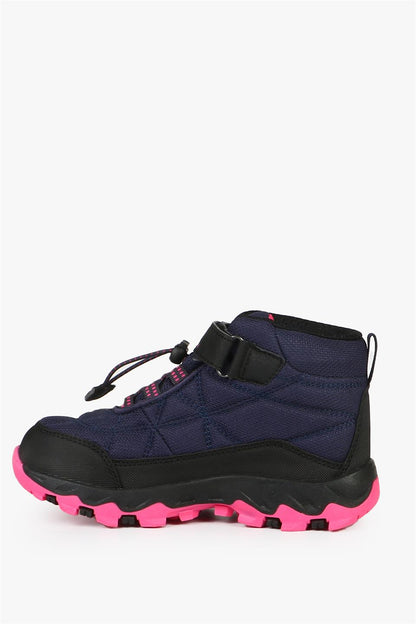 Waterproof Vector Purple Pink Girl and Boy Outdoor Boots