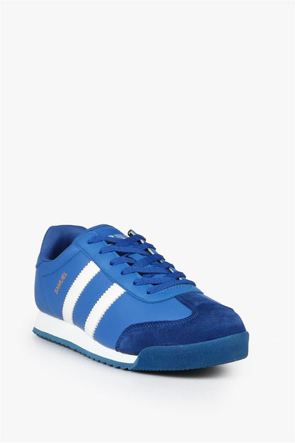 Samuel Blue White Men's Athletic Shoes