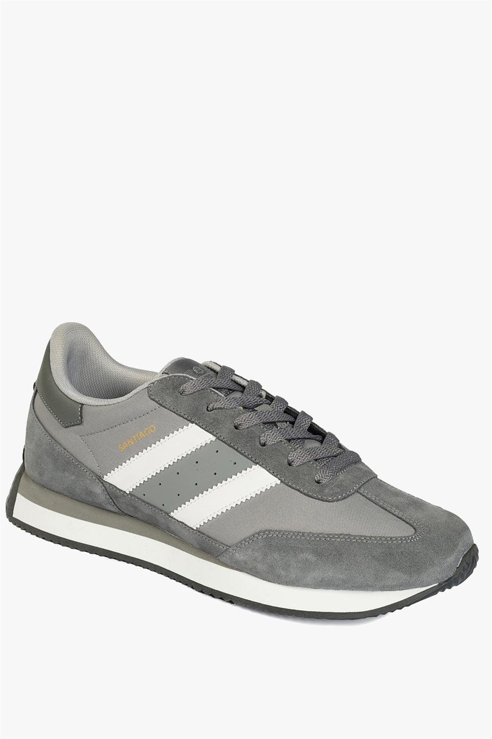 Santiago Light Grey Men's Athletic Shoes