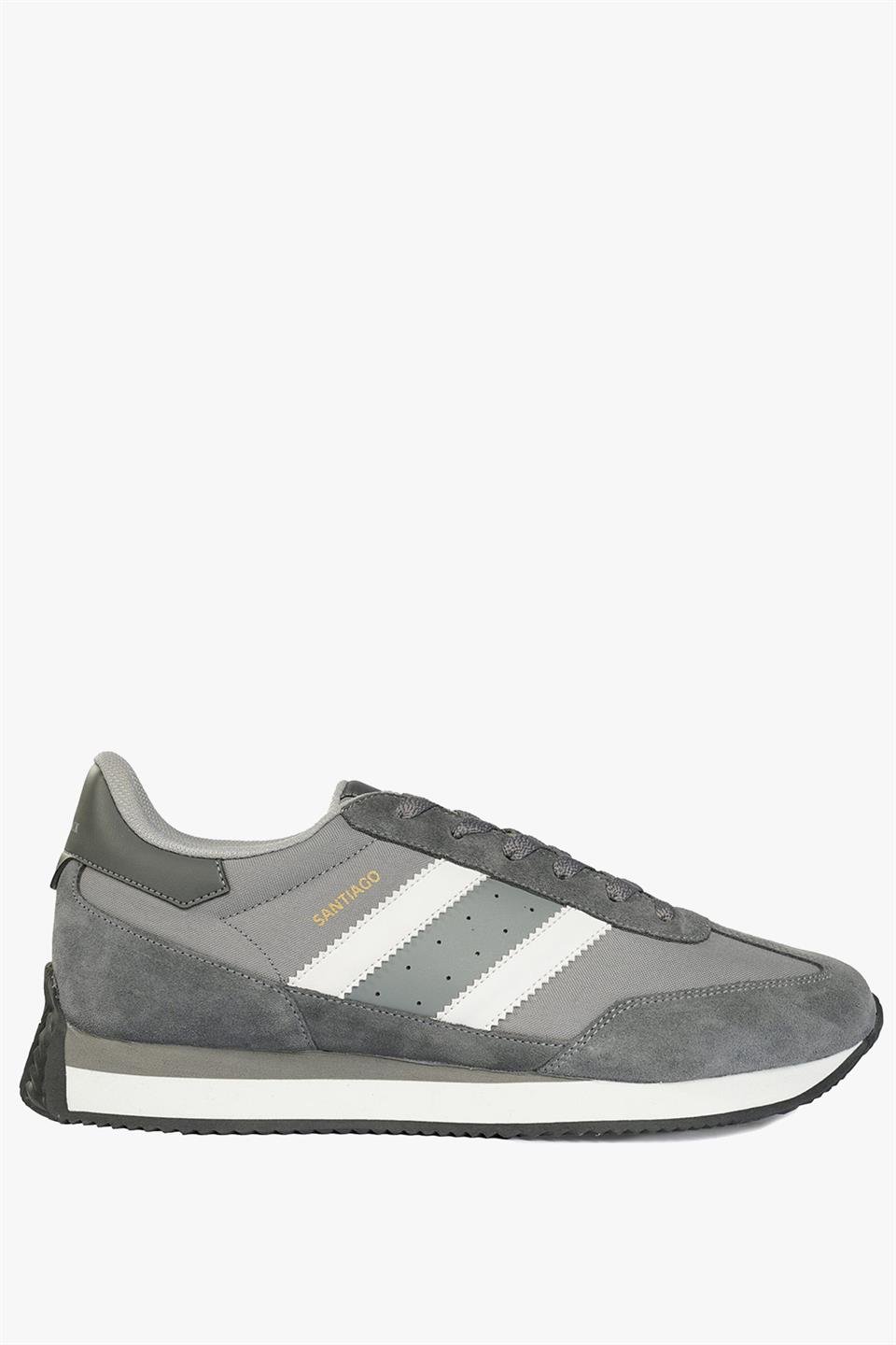 Santiago Light Grey Men's Athletic Shoes