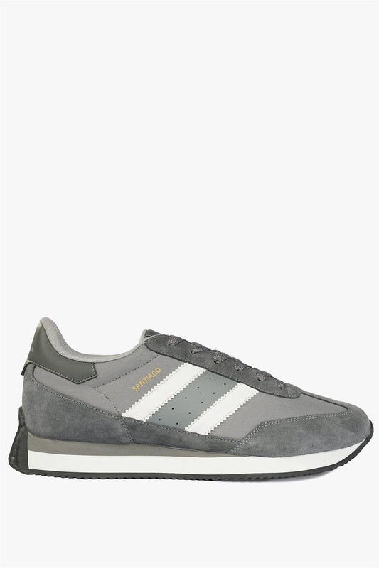 Santiago Light Grey Men's Athletic Shoes