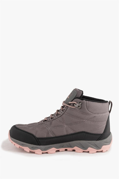 Waterproof Vector Grey Pink Female Outdoor Boots