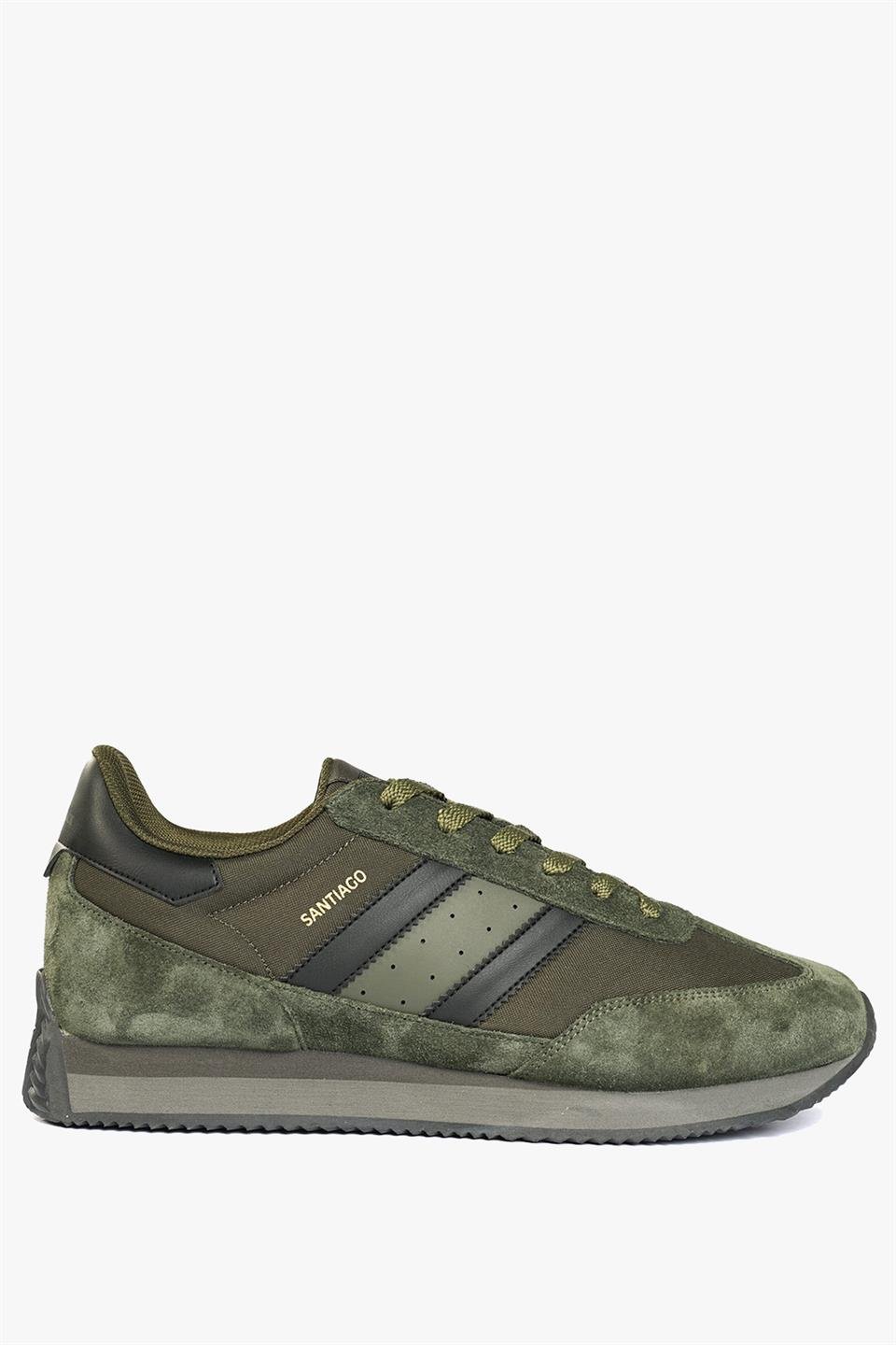 Khaki Men's Athletic Shoes