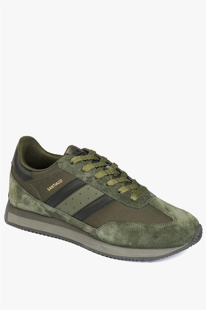 Khaki Men's Athletic Shoes