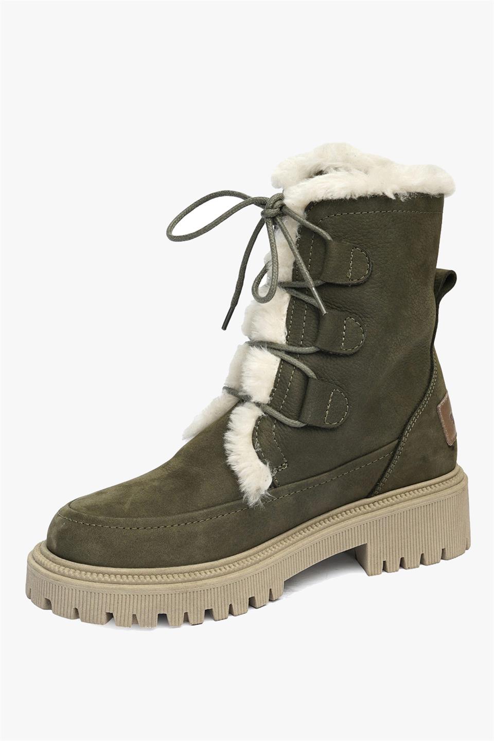 Bonny khaki Woman's Boots
