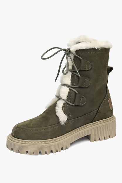 Bonny khaki Woman's Boots