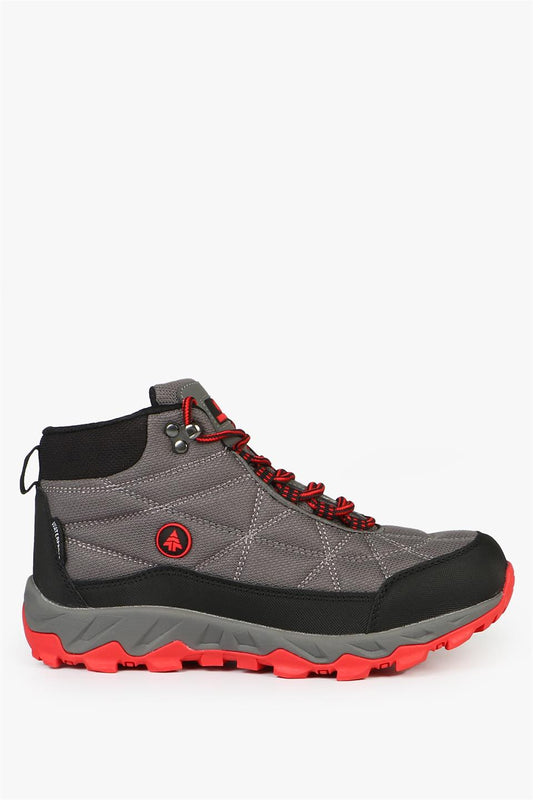 Waterproof Vector Grey Red Female Outdoor Boots