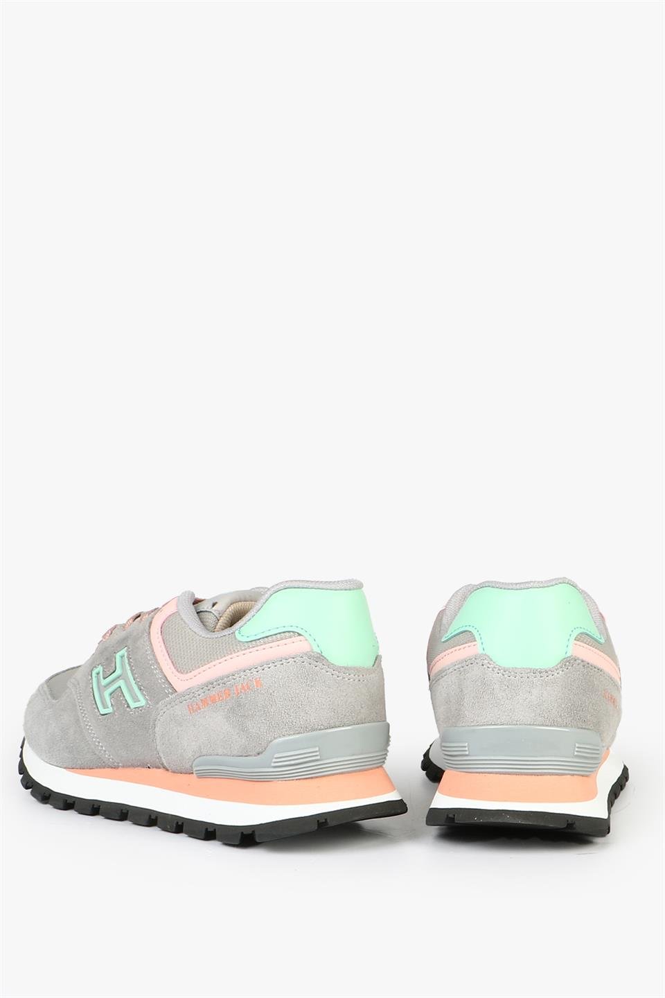 Chile Genuine Leather Grey Salmon Women's Sports Shoes