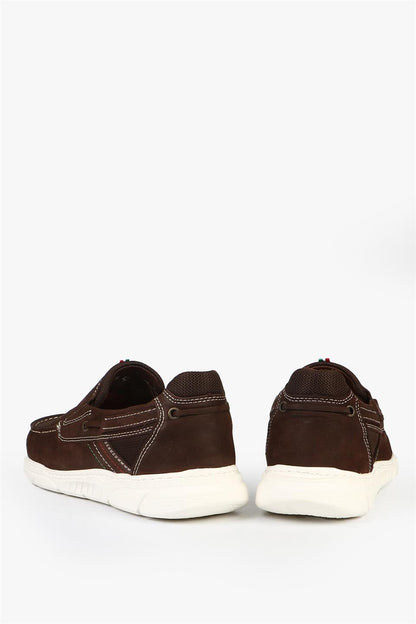 Snap Brown Men's Shoes