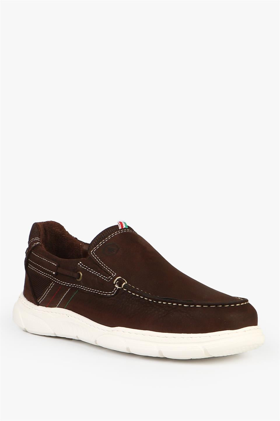 Snap Brown Men's Shoes