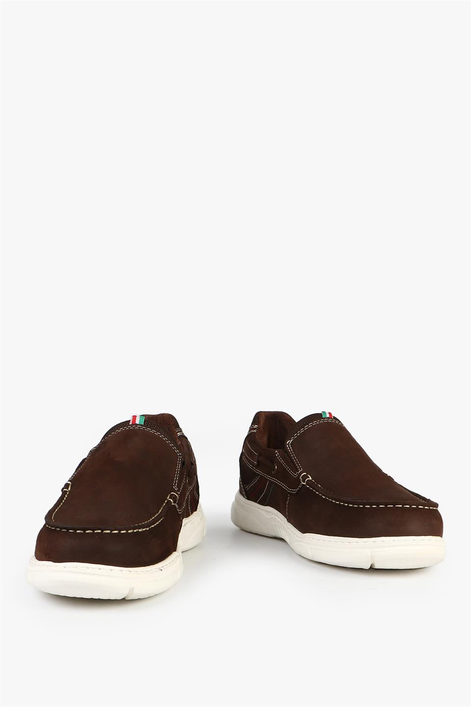 Snap Brown Men's Shoes