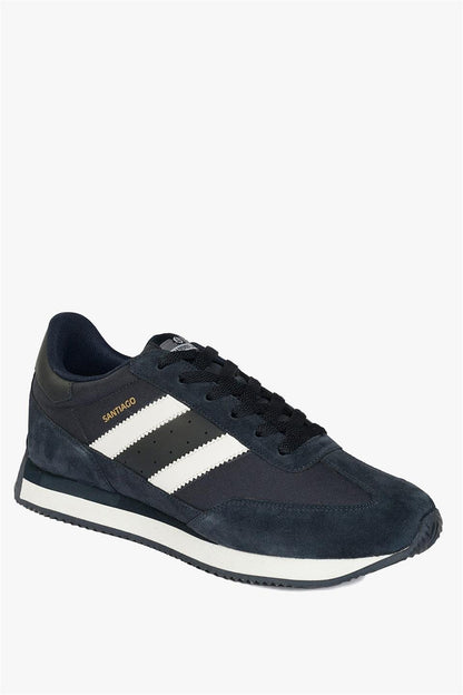 Santiago Navy White Men's Athletic Shoes