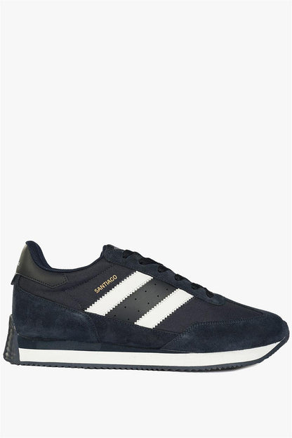 Santiago Navy White Men's Athletic Shoes