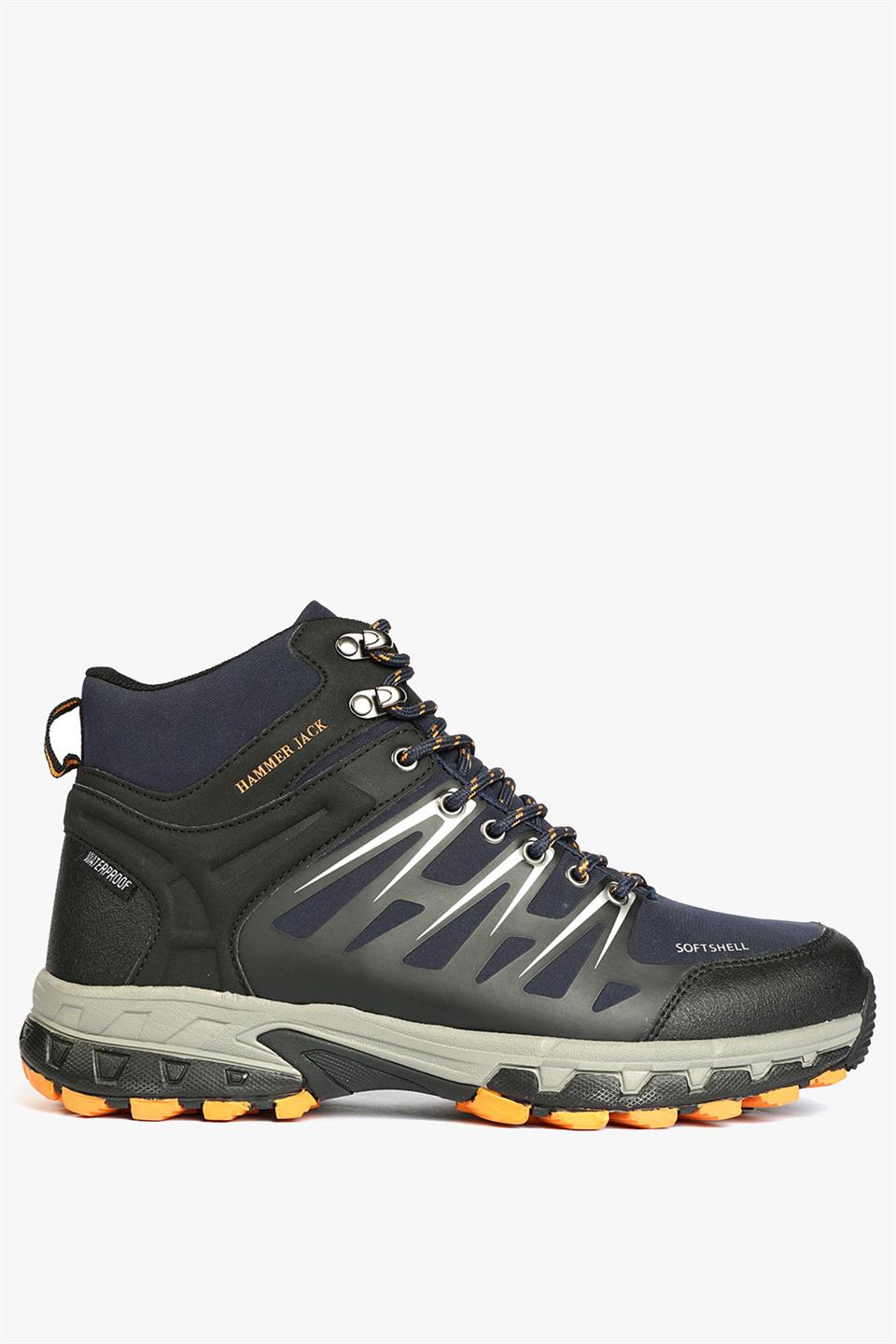 Waterproof Navy Men's Outdoor Boots.