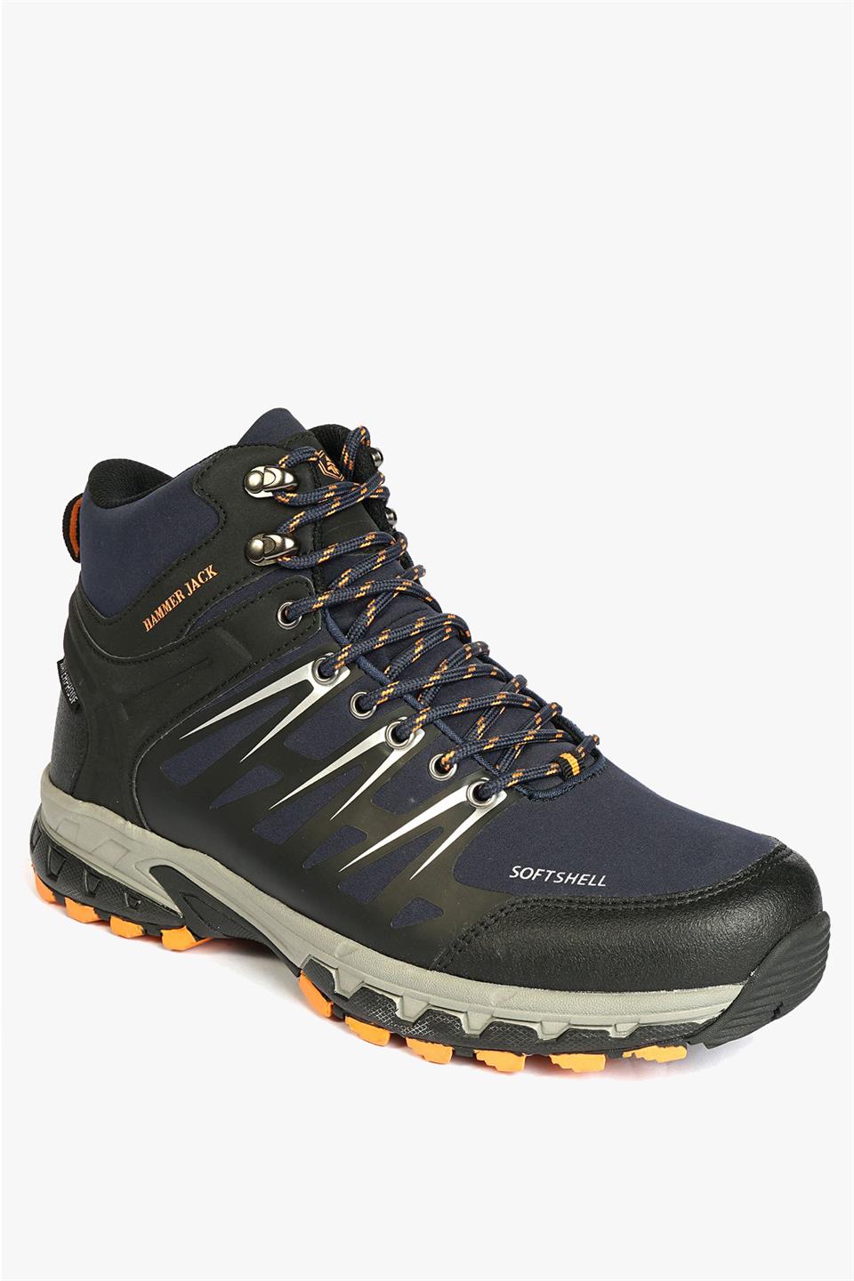 Waterproof Navy Men's Outdoor Boots.