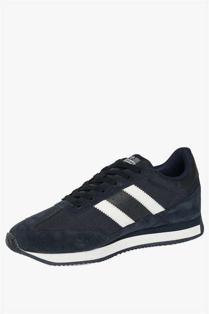 Santiago Navy White Men's Athletic Shoes