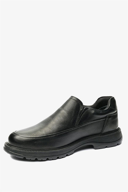 Genuine Leather Black Men's Shoes