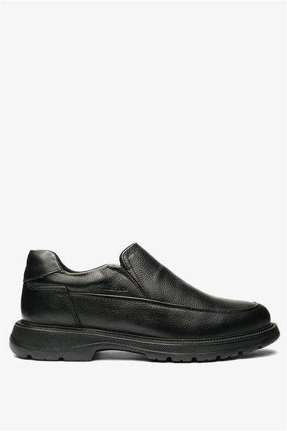Genuine Leather Black Men's Shoes