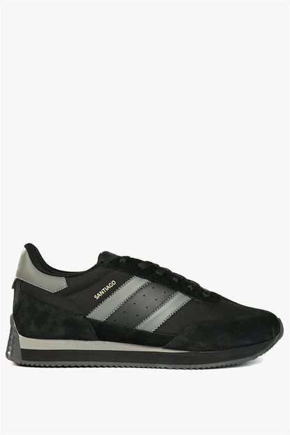 Santiago Black Fume Men's Sports Shoes and Boots