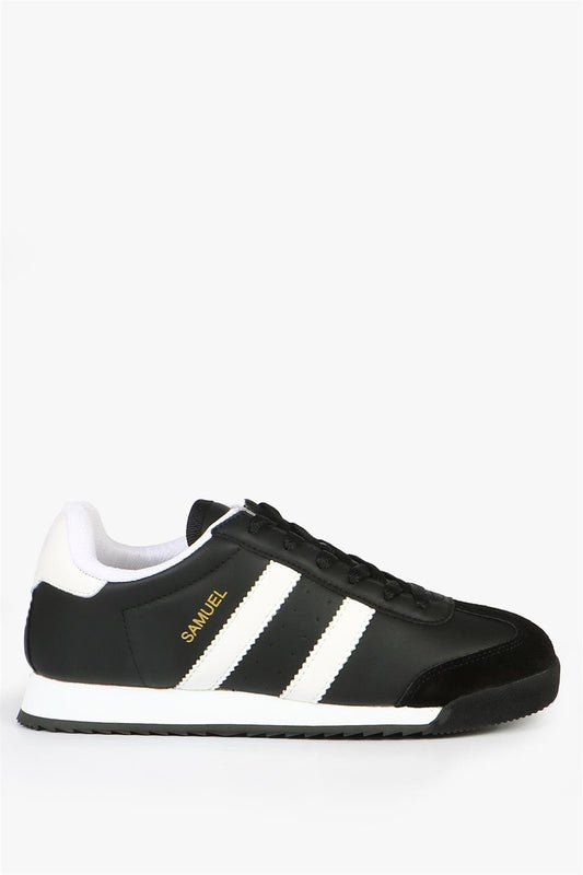Samuel White Black White Women's Sports Shoes
