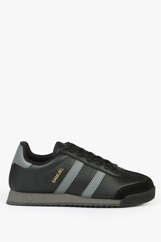 Samuel White Black Grey Women's Sports Shoes