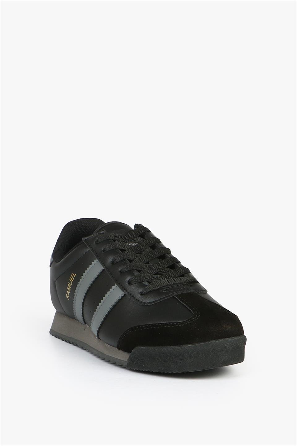 Samuel White Black Grey Women's Sports Shoes