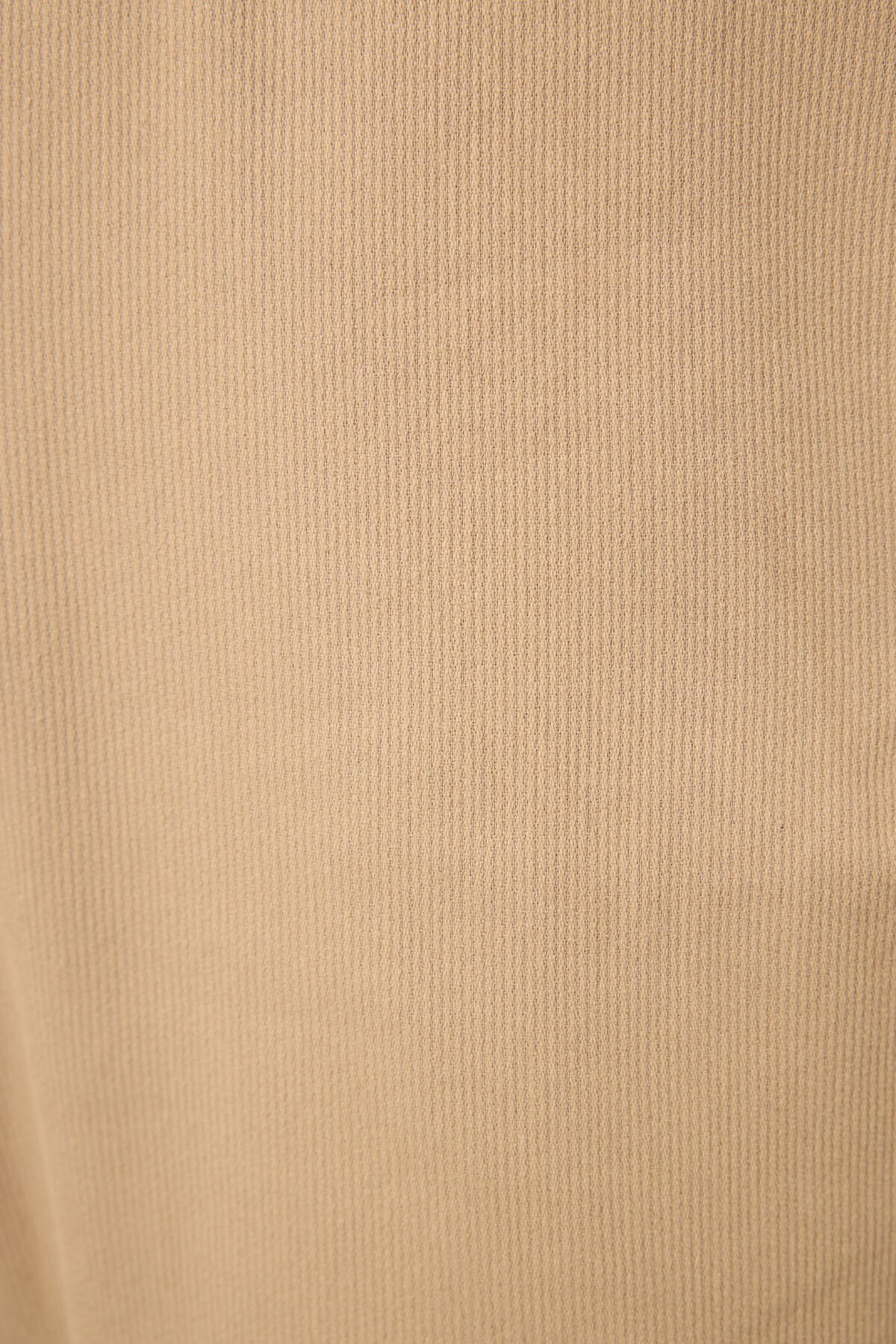 Beige Standard Fit woven lightweight elastic Chino Men's trousers - 82177