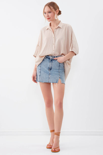CRINKLE SHIRT