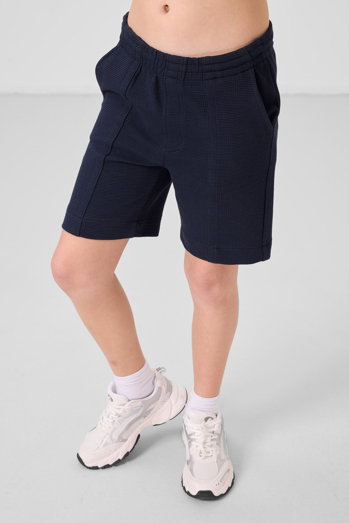 Cotton soft-weave Standard Fit Basic Shorts - 11289
