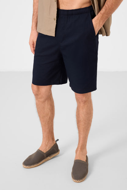 Standard Fit Weaving Lightweight Flexible Chino Men's Shorts - 81291