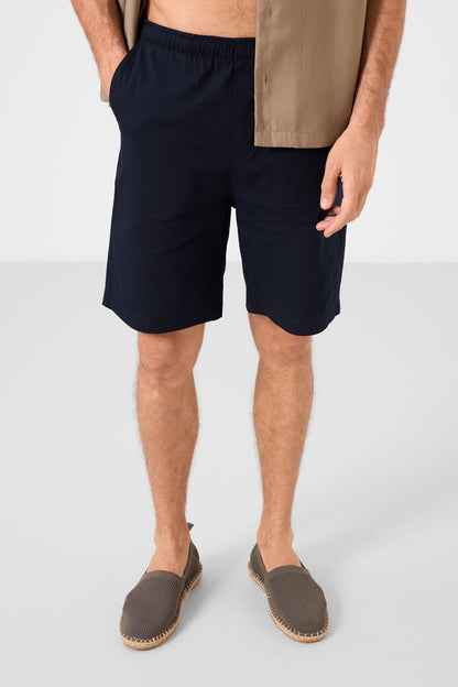 Standard Fit Weaving Lightweight Flexible Chino Men's Shorts - 81291
