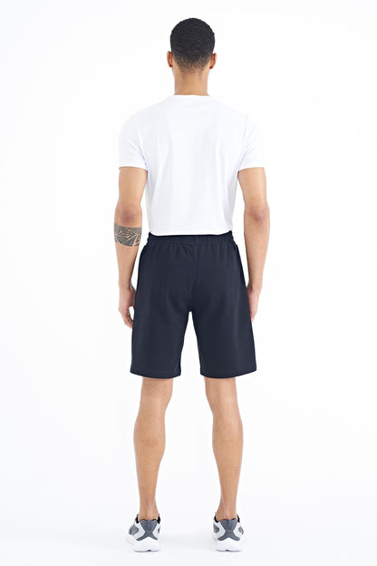Ryan Navy Blue Standard Fit Men's Shorts - 81239