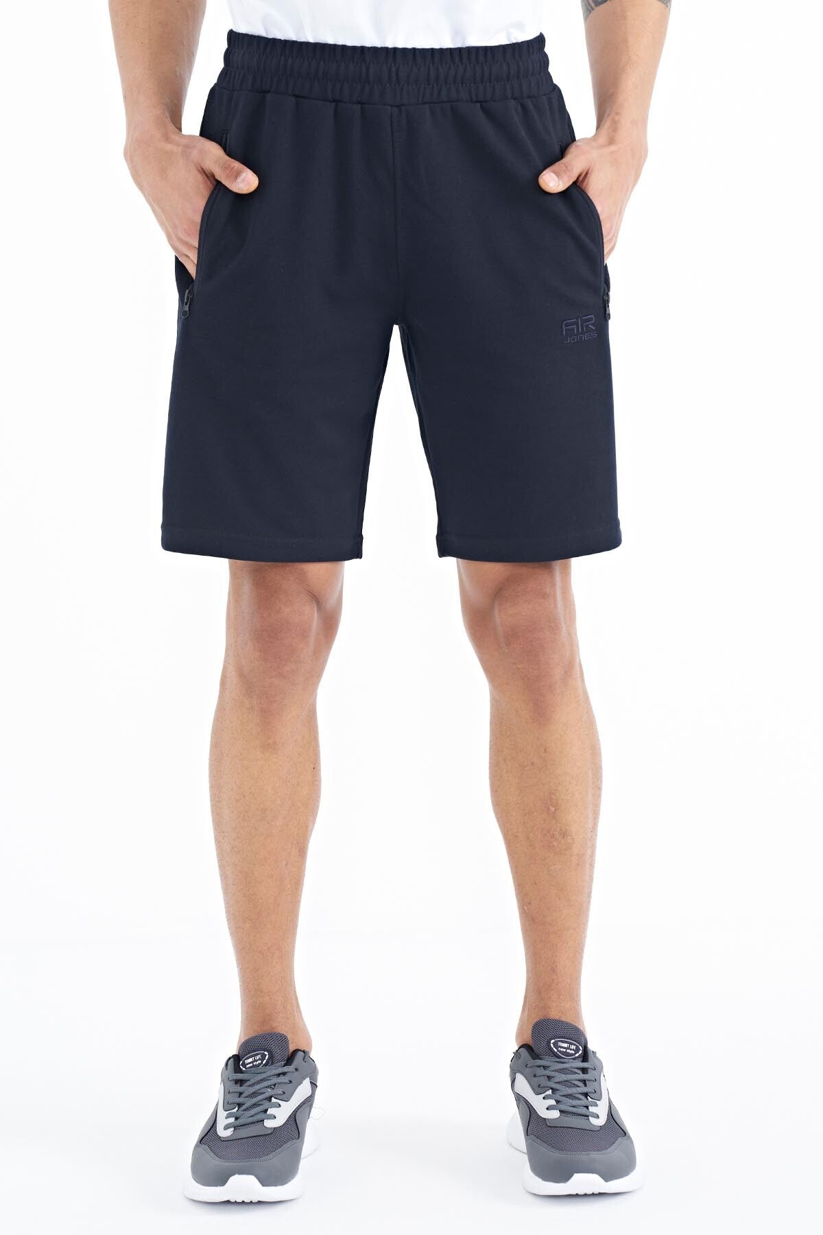 Ryan Navy Blue Standard Fit Men's Shorts - 81239