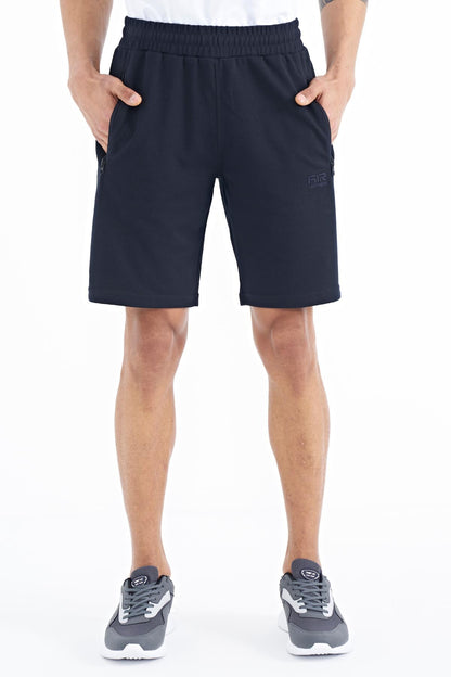 Ryan Navy Blue Standard Fit Men's Shorts - 81239